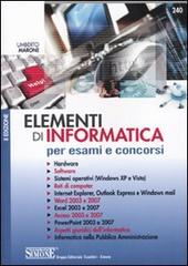 Elementi di informatica. Per esami e concorsi di Umberto Marone edito da Edizioni Giuridiche Simone