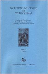 Bollettino del Centro di studi vichiani (2010) vol.40 edito da Storia e Letteratura