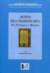 Archivio della tradizione lirica. Da Petrarca a Marino. CD-ROM edito da Lexis Progetti Editoriali