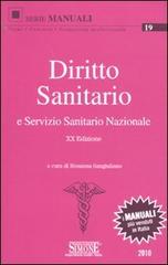 Diritto sanitario e Servizio sanitario nazionale edito da Edizioni Giuridiche Simone