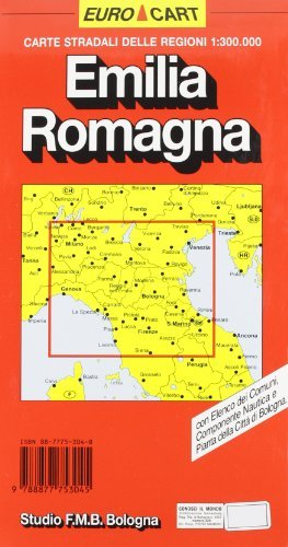 Emilia Romagna 1:300.000 edito da Studio FMB Bologna