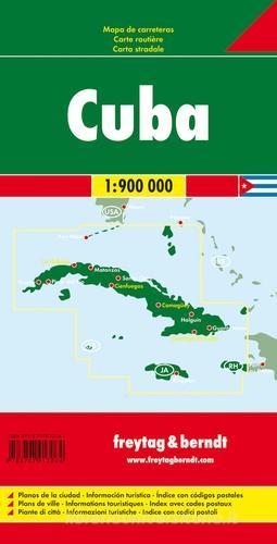 Cuba 1:900.000 edito da Freytag & Berndt