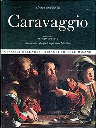 L' opera completa del Caravaggio edito da Rizzoli