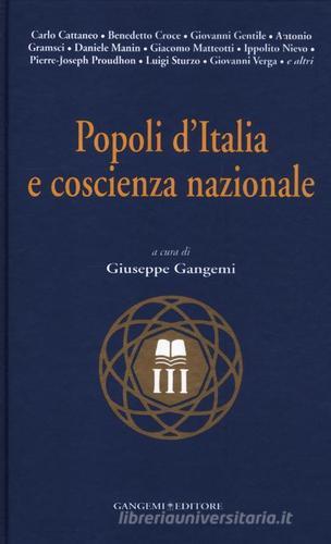 Popoli d'Italia e coscienza nazionale edito da Gangemi Editore