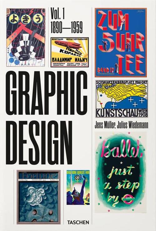 The history of graphic design. Ediz. inglese, francese e tedesca vol.1 di Jens Müller edito da Taschen