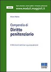 Compendio di diritto penitenziario di Arturo Rubino edito da Maggioli Editore