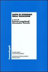 Saggi di economia della tassazione edito da Franco Angeli