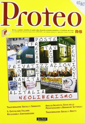 Proteo (2007) vol.3 edito da Jaca Book
