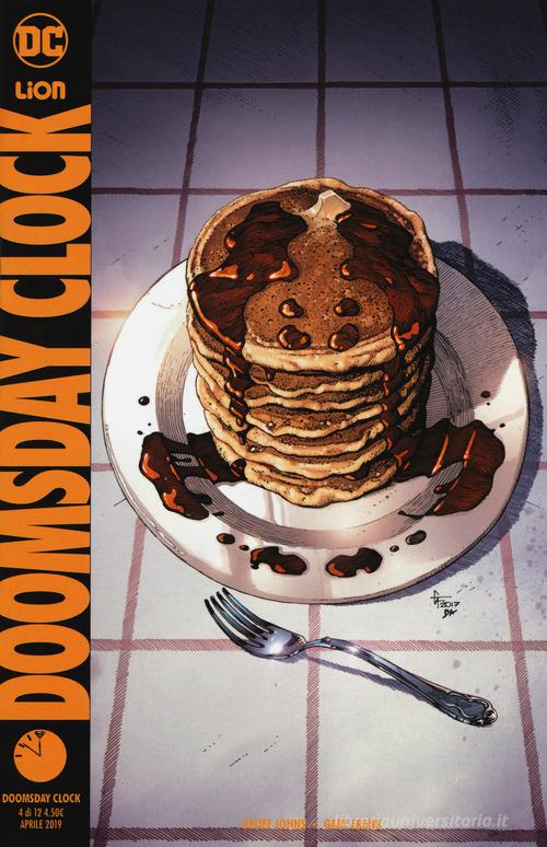 Doomsday clock vol.4 di Geoff Johns edito da Lion