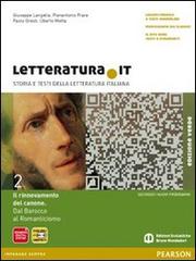 Letteratura.it. Ediz. verde. Per le Scuole superiori. Con espansione online vol. 2 di Giuseppe Langella, Pierantonio Frare, Uberto Motta edito da Edizioni Scolastiche Bruno Mondadori