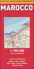Marocco 1:950.000 edito da De Agostini