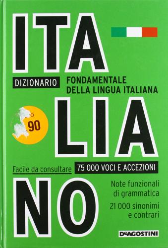Maxi dizionario italiano edito da De Agostini