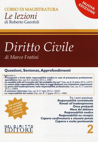 Diritto civile vol.2 di Marco Fratini edito da Neldiritto Editore