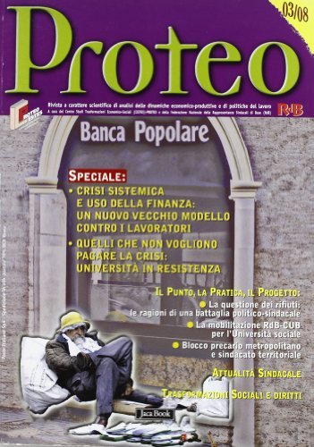 Proteo (2008) vol.3 edito da Jaca Book