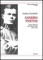 Sandro Pertini. Dalla nascita alla Resistenza 1896-1945 di Andrea Gandolfo edito da Aracne