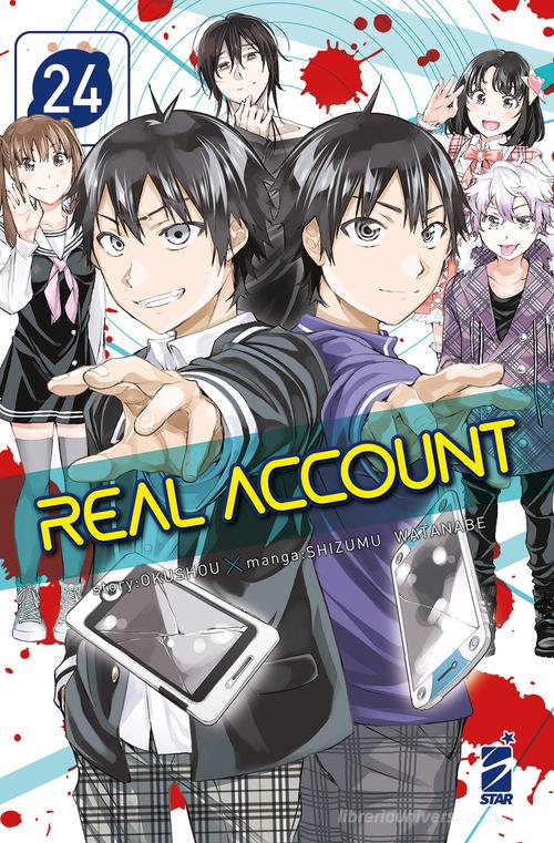 Real account vol.24 di Okushou edito da Star Comics