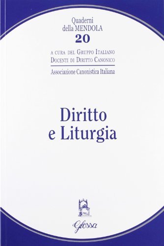 Diritto e liturgia edito da Glossa