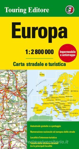 Europa 1:2.800.000. Carta stradale e turistica. Ediz. multilingue edito da Touring