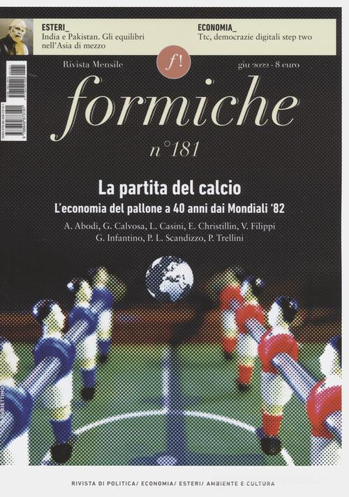 Formiche (2022) vol.181 edito da Rubbettino