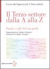Il terzo settore dalla A alla Z. Parole e volti del non profit edito da Editrice San Raffaele