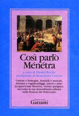 Così parlò Ménétra edito da Garzanti Libri