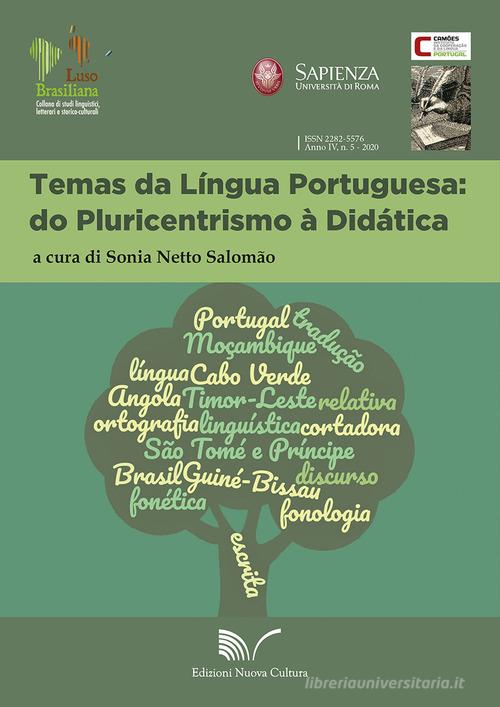 Temas da língua portuguesa: do pluricentrismo à didática edito da Nuova Cultura