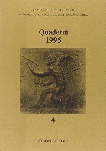 Quaderni (1995) edito da Pàtron