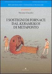 I sostegni di fornace dal kerameikos di Metaponto di Vincenzo Cracolici edito da Edipuglia