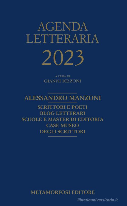 Agenda letteraria 2023 edito da Metamorfosi