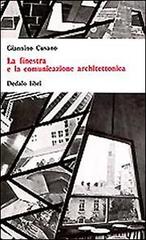 La finestra e la comunicazione architettonica di Giannino Cusano edito da edizioni Dedalo