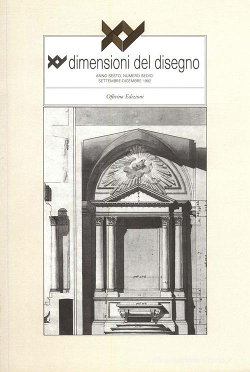 XY Dimensioni del disegno (1992) vol.16 edito da Officina