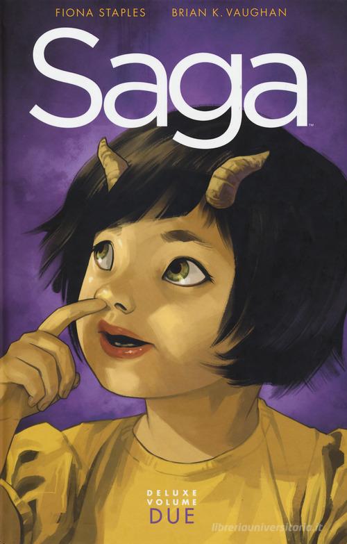 Saga deluxe vol.2 di Brian K. Vaughan, Fiona Staples edito da Bao Publishing