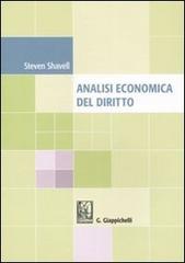 Analisi economica del diritto di Steven Shavell edito da Giappichelli