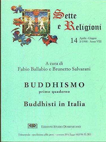 Buddhisti in Italia edito da ESD-Edizioni Studio Domenicano