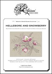 Hellebore and snowberry. Cross stitch blackwork design. Ediz. italiana, inglese e francese di Valentina Sardu edito da Marcovalerio