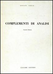 Complementi di analisi di Donato Greco edito da Liguori