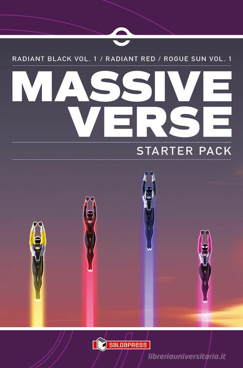 Massive-Verse. Starter pack: Radiant black vol.1-Radiant red-Rogue sun vol.1 di Kyle Higgins, Cherish Chen, David Lafuente edito da SaldaPress