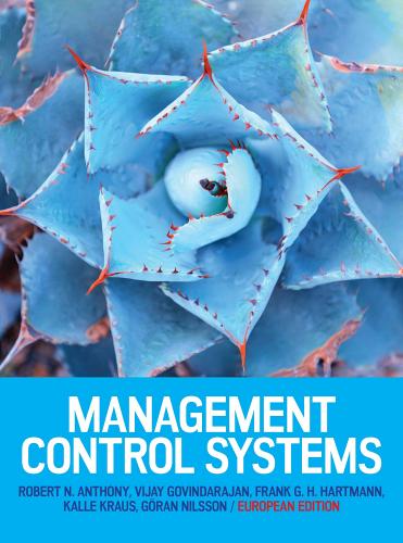 Management control systems. European edition edito da McGraw-Hill Education