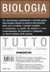 Tutto biologia di Marina Mansi, Bianca Venturi, Ettore Ughi edito da De Agostini