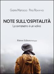 Note sull'ospitalità. Lo straniero è un volto di Gianni Marocci, Pino Rovitto edito da Pàtron