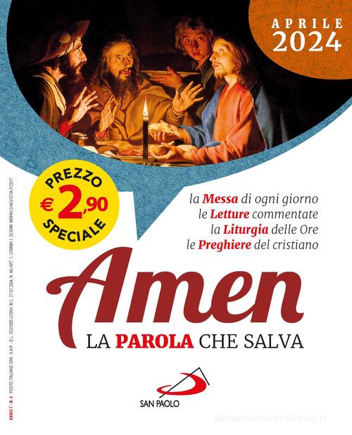 Amen. La parola che salva (2024) vol.4 edito da San Paolo Edizioni