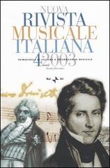 Nuova rivista musicale italiana (2003) vol.4 edito da Rai Libri