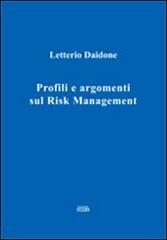 Profili e argomenti sul risk management di Letterio Daidone edito da Simple