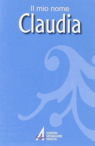Claudia di Piero Lazzarin, Clemente Fillarini edito da EMP