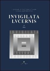 Invigilata lucernis vol.23 edito da Edipuglia