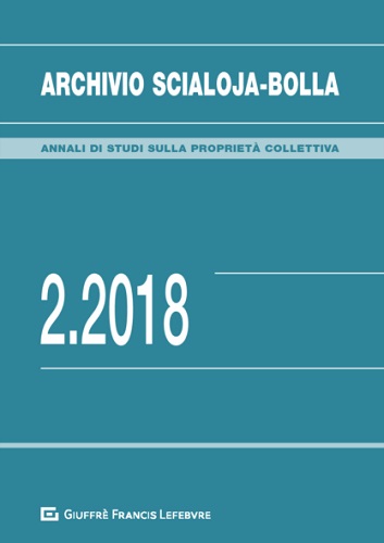 Archivio Scialoja-Bolla (2018) edito da Giuffrè