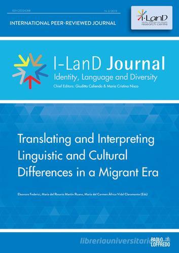 I-LanD Journal. Identity, language and diversity (2019) vol.2 edito da Paolo Loffredo