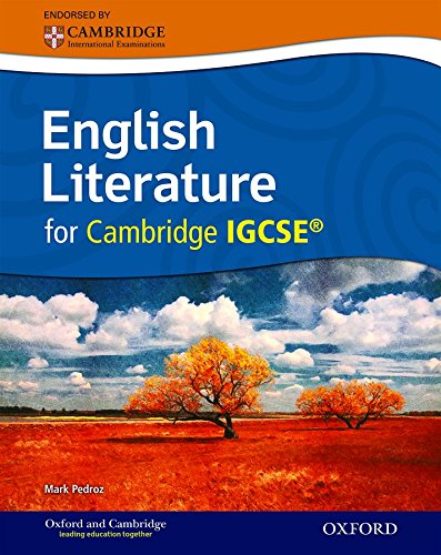 English literature for Cambridge IGCSE. Per le Scuole superiori. Con espansione online edito da Oxford University Press