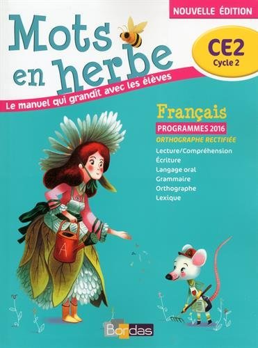 9782047333372 Francais ce2 mots en herbe - manuel de l''el`eve. ...le elementari