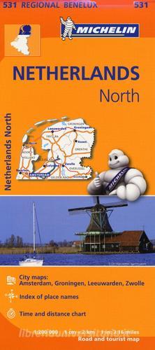 Netherlands North 1:200.000 edito da Michelin Italiana